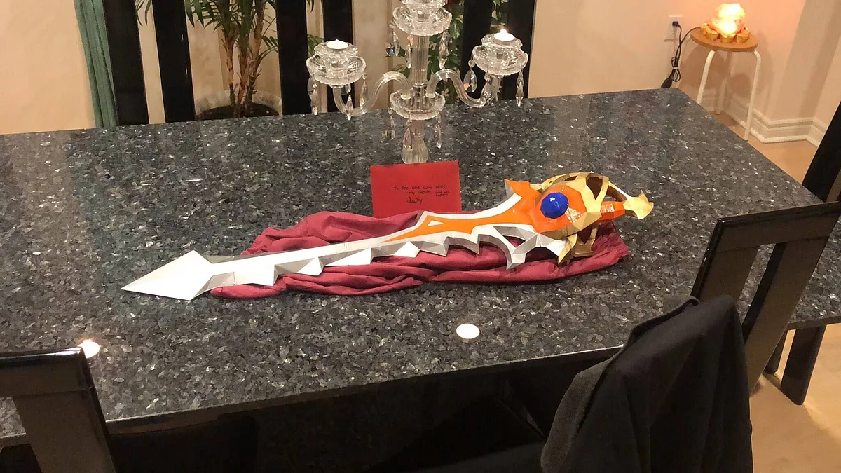 EternaLEnVy Receives Divine Rapier As Birthday Present